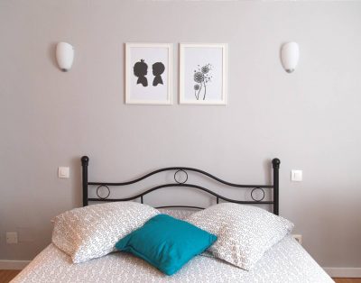 CHAMBRE TURQUOISE indépendante