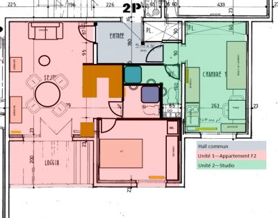 Suite priv. chez l’habitant (ch+sdb+kitch.)