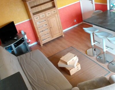 Appartement F2 (2 lits doubles/max 4 pers)