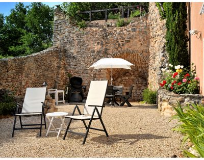 Proche Bédoin gîte 3* vue exeptionnelle sur Mt Ventoux+ priscine privée