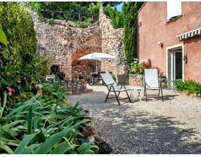 Proche Bédoin gîte 3* vue exeptionnelle sur Mt Ventoux+ priscine privée