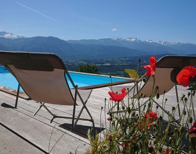 Chambre d’hôtes ‘Le Pressoir’ Piscine – vue panoramique