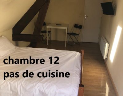 Chambre indépendante mansardée